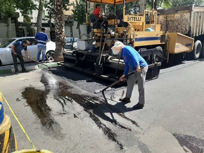 بهسازی معابر منطقه ۱۰ با ده هزار متر نهرسازی