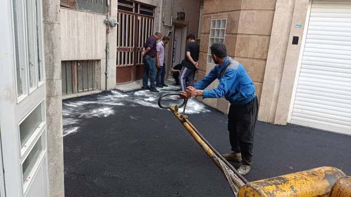 بهسازی معابر منطقه ۱۰ با ده هزار متر نهرسازی