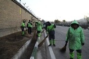 پاکسازی بزرگراه شهید یاسینی در طرح پنجشنبه‌های نگهداشت شهر