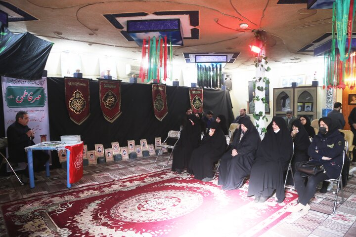 اجرای طرح مهر فاطمی در خانه شهید منطقه ۱۵