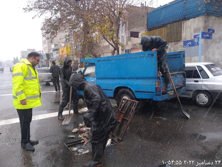 رسوب‌برداری ۵ هزار و ۶۰۰ متر از مسیل‌های‌ کن و قوری‌چای