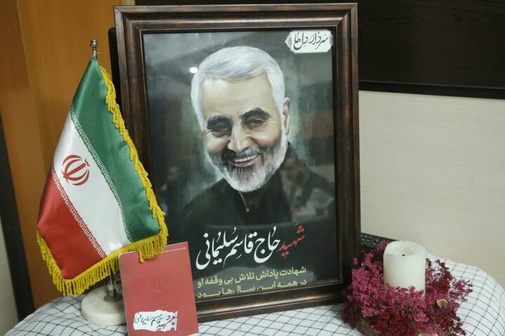 سردار شهید سلیمانی ، نماد یک پهلوان و قهرمان ایرانی است 