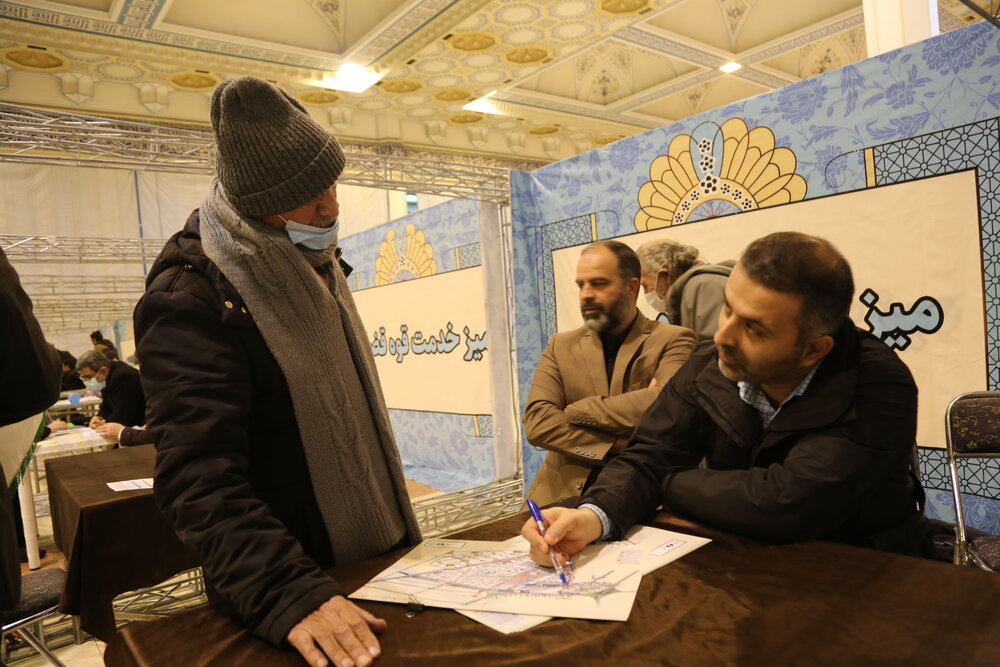 حضور ۱۵۰ مراجعهکننده در چهل و پنجمین میز خدمت شهرداری تهران در مصلی