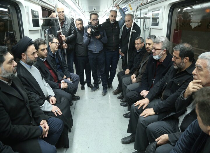 تست گرم نهایی قطعه میانی خط ۶ با موفقیت انجام شد