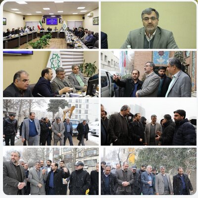 بازدید رییس سازمان بازرسی شهرداری تهران از پروژه‌ها و اقدامات شهری منطقه ۳