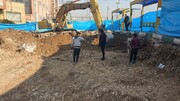 اجرای عملیات احداث و مسقف‌سازی پایانه تاکسیرانی شهید کلاهدوز در منطقه۱۳