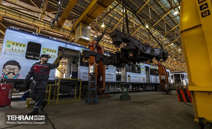 اورهال 92 درصد از قطارهای DC مترو انجام شد