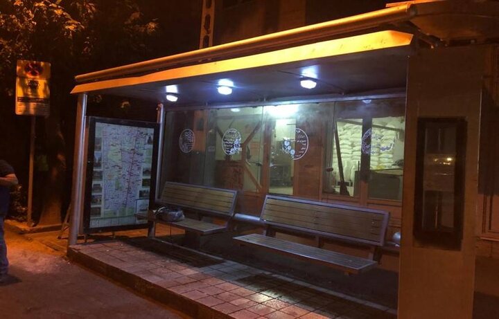 تامین روشنایی ایستگاه‌های اتوبوس و انجام خط‌کشی محوری در منطقه ۱۱