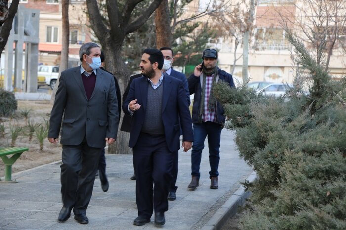 تقدیر عضو شورای شهر از خدمات منطقه ۱۰ در آمادهسازی یادمان شهید بوستان نورالزهرا(ع)