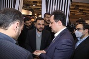 بازدید وزیر ارتباطات از غرفه شهرداری در نمایشگاه گردشگری