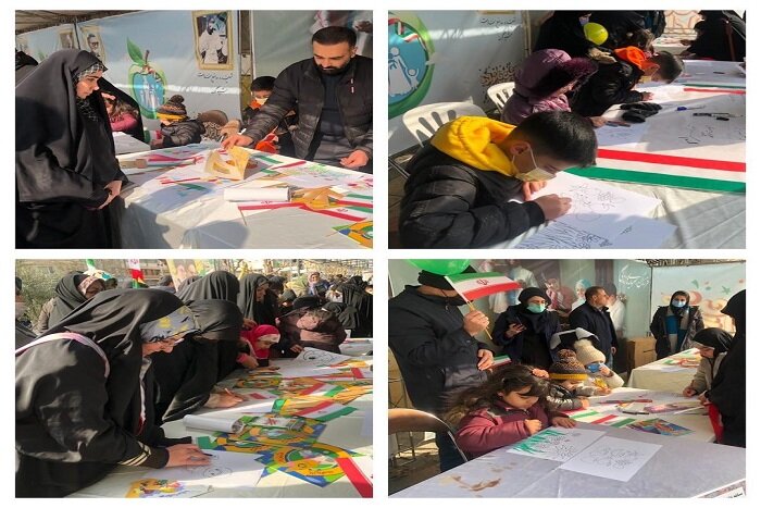 برپایی غرفه محیط زیست در بوستان اوستا 
