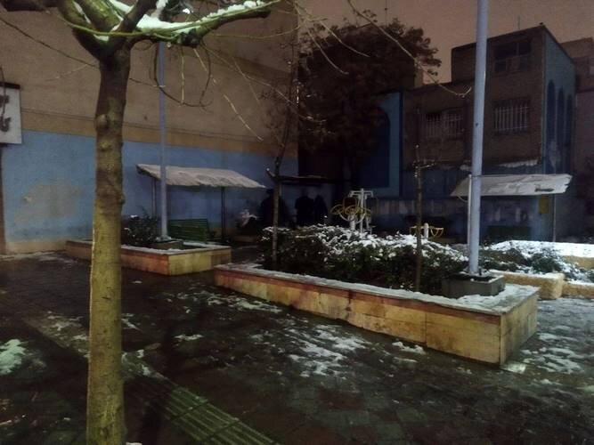 افزایش بازدیدهای گشت فوریتهای اجتماعی در منطقه ۱۰ در شب برفی تهران