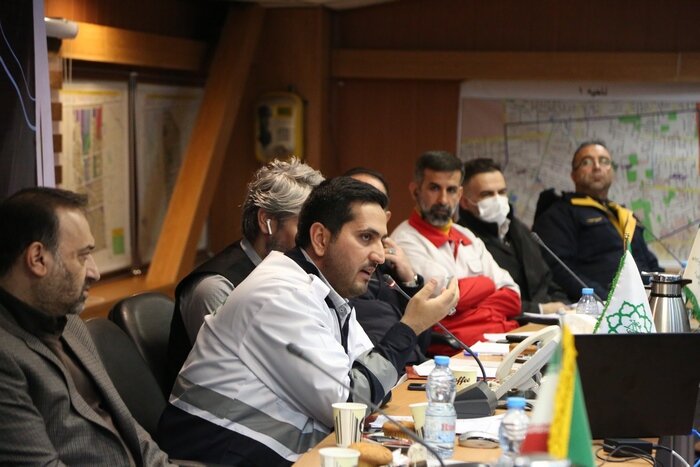 برگزاری مانور زلزله به منظور افزایش هماهنگی در منطقه ۱۰