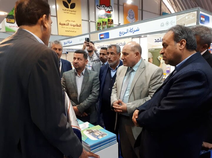 حضور نمایندگان سازمان مدیریت پسماند تهران در نمایشگاه خدمات شهری نجف 
