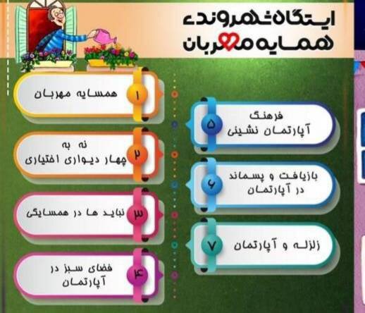 آغاز پویش ارتقای فرهنگ آپارتمان‌نشینی در منطقه۲۲ 