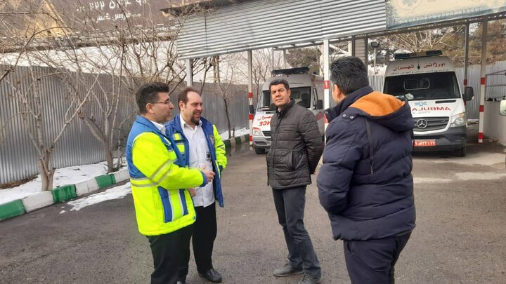 بهسازی مسیر تردد خودروهای اورژانس ایستگاه وردآورد 