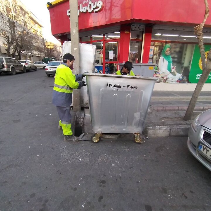 آغاز طرح بهسازی مخازن پسماندهای شهری در منطقه ۱۴