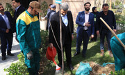 کاشت ۵۳۹ نهال در هر یک از بوستان‌های زندگی و پارک‌شهر به یاد شهدای قلب طهران