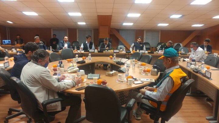 جلسه ستاد مدیریت بحران منطقه۱۱ ویژه چهارشنبه آخر سال برگزار شد 