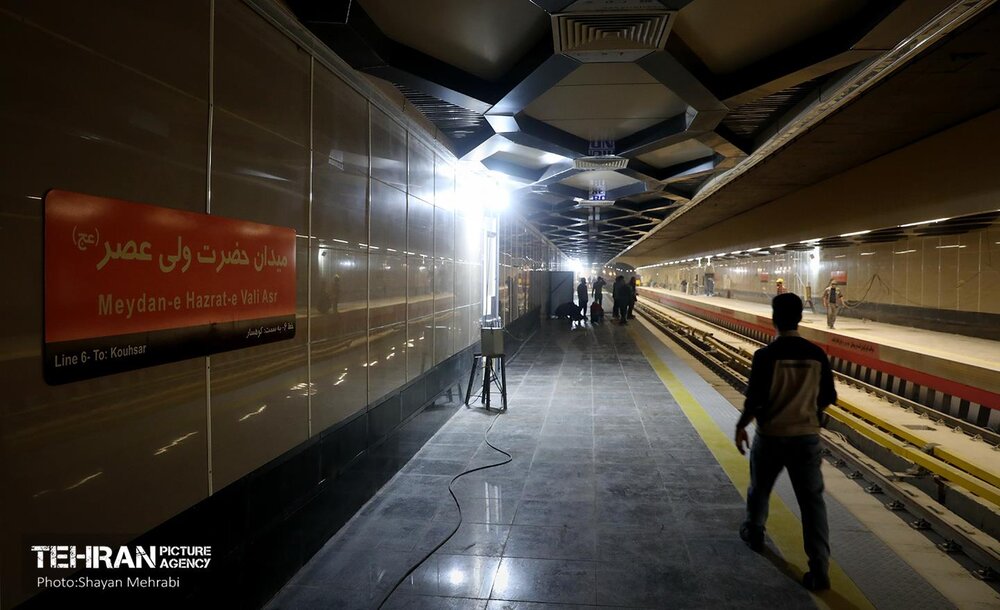 توسعه متروی تهران؛ ایستگاه شهدای هفتم تیر و میدان ولیعصر(عج)