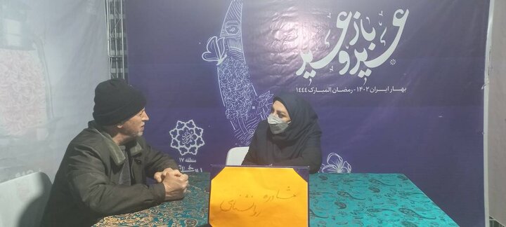 برگزاری میز خدمت سلامت در بوستان بهاران همزمان با جشن بهار ایران