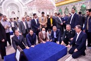 تجدید میثاق شهردار تهران با  آرمان‌های بنیان‌گذار جمهوری اسلامی