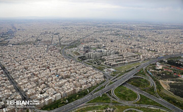 کیفیت هوای تهران در بیست و یکمین روز سال «قابل قبول» است