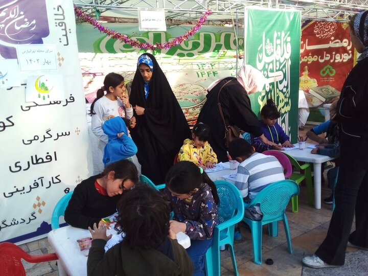 ۲۰۰۰ کودک منطقه هشت به میهمانی ماه خدا رفتند