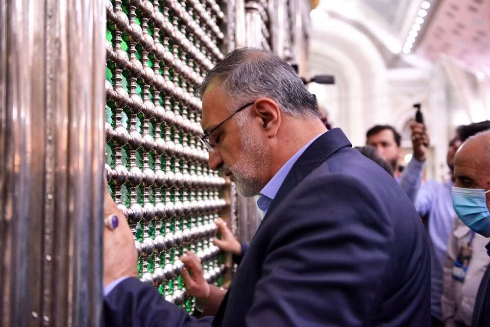 تجدید میثاق شهردار تهران با آرمانهای بنیانگذار جمهوری اسلامی
