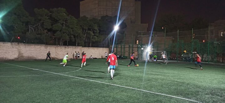 برگزاری مسابقات فوتبال جام رمضان در منطقه9