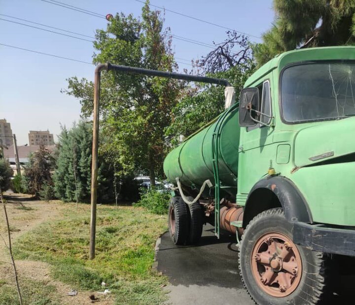 آبیاری فضای سبز شهری در شمال تهران مکانیزه می‌شود