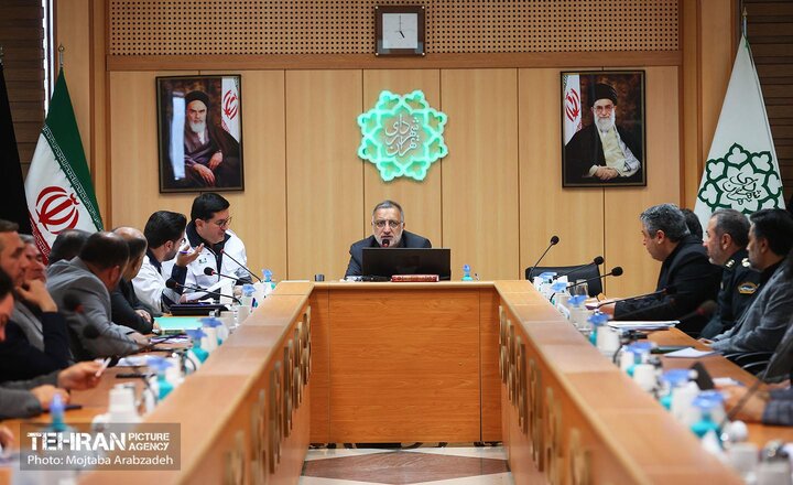 جلسه کمیته پدافند غیرعامل شهرداری تهران
