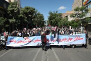 حضور شهردار و امت انقلابی منطقه۱۷ در راهپیمایی روز جهانی قدس
