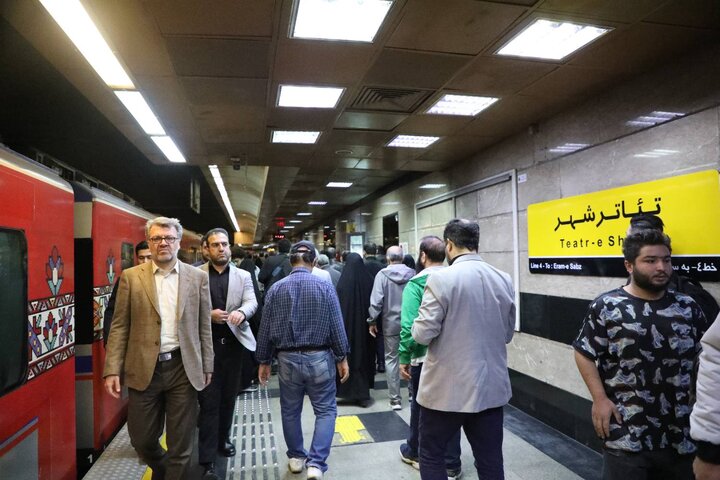 آمار جابه‌جایی رایگان مسافران مترو در روز قدس