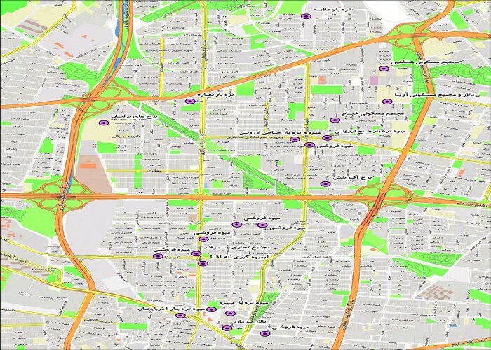 پاکسازی اماکن پرزباله، بر اساس سامانه GIS