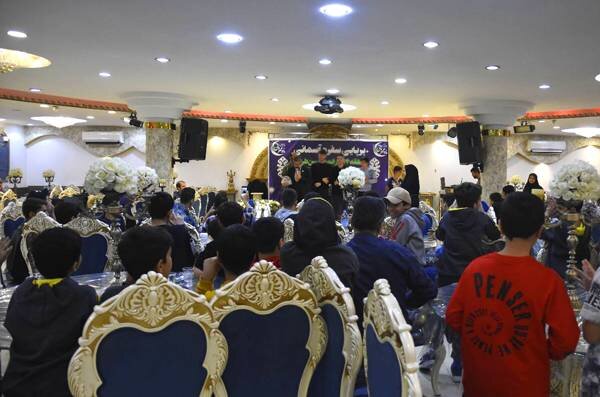 هدیه لبخند به ایتام منطقه ۱۴ در آستانه عید سعید فطر