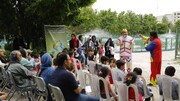 پاکسازی بوستان نرگس در "جشنواره زمین پاک" منطقه ۲۱