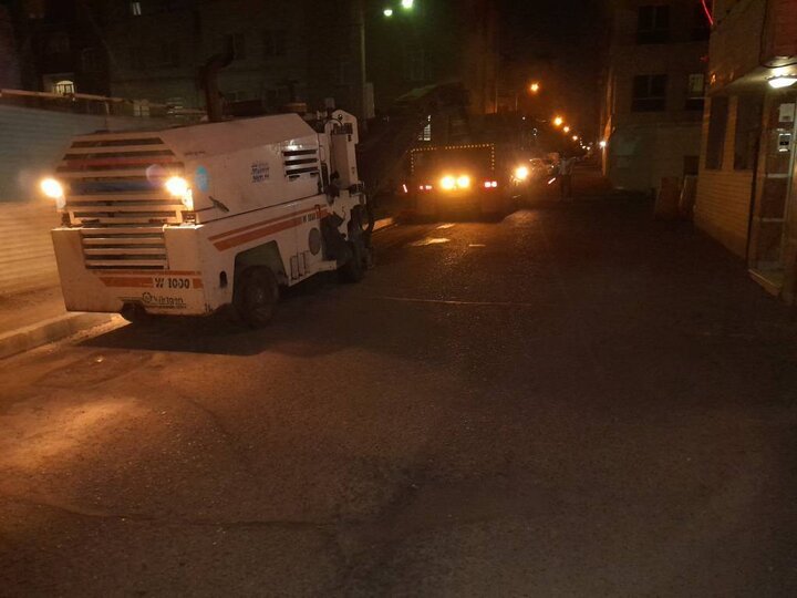 عملیات تراش و روکش آسفالت به مساحت  بیش از سه هزار متر مربع در منطقه۱۳