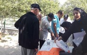 برپایی میز خدمت شهرداری منطقه ۱۹ در نماز جمعه ۸ اردیبهشت شهر تهران