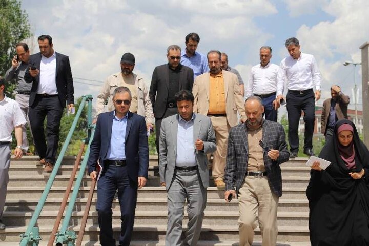 بازدید شهردار منطقه ۷ از محل برگزاری سی‌ و چهارمین نمایشگاه بین المللی کتاب تهران