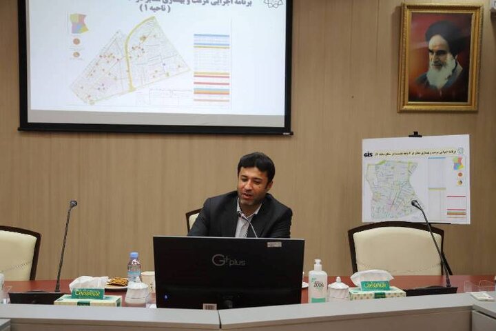 برپایی جلسه هماهنگی اجرای طرح نهضت آسفالت و مرمت معابر در منطقه ۷