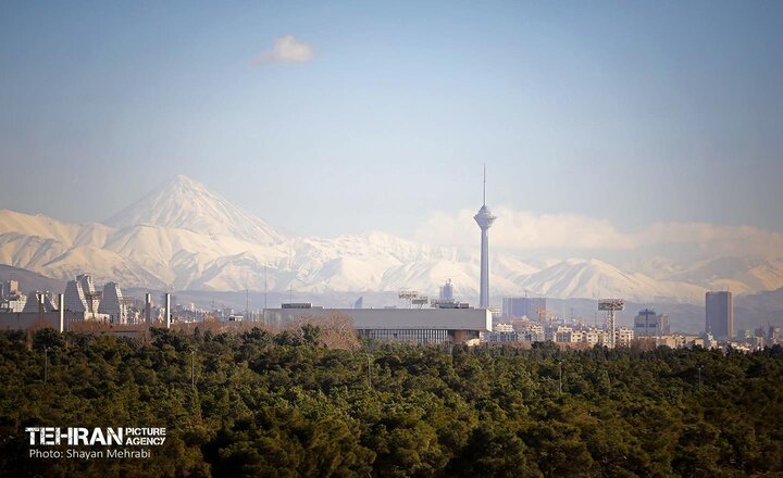 کیفیت قابل‌قبول هوای تهران در آخرین پنجشنبه اردیبهشتی