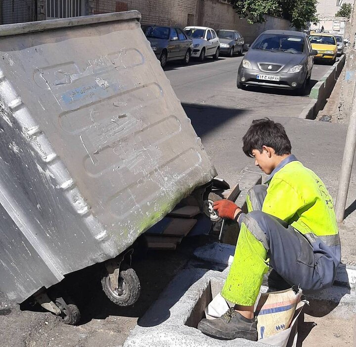 ساماندهی مکانیزه ۹۳۷ مخزن زباله غرب پایتخت