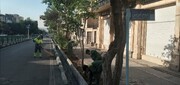 آراستگی خیابان سی متری نیروی هوایی منطقه ۱۳ در طرح نگهداشت شهر