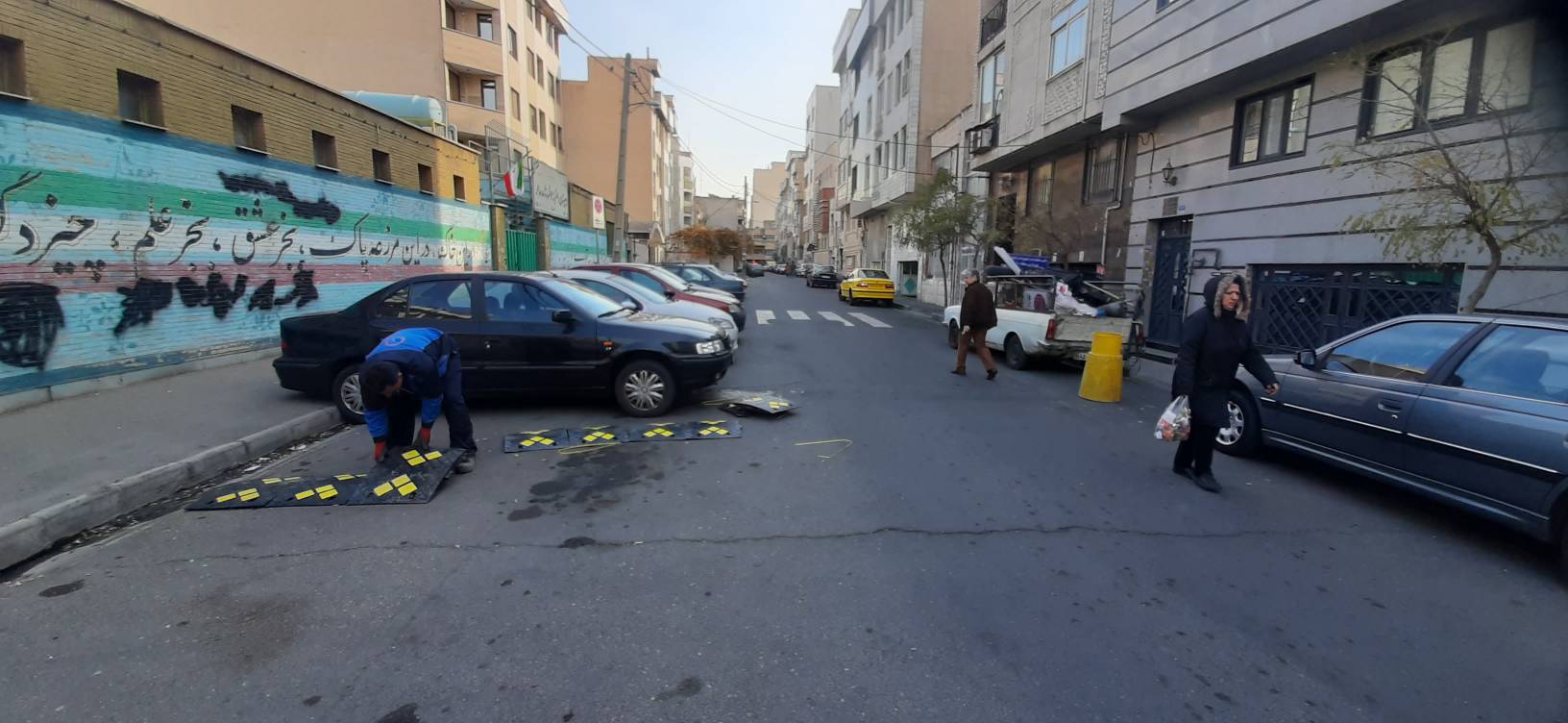 ارتقا و توسعه ایمنی معابر و تقاطعها