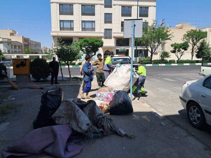 برخورد با عوامل جمع آوری غیر مجاز پسماند شهری