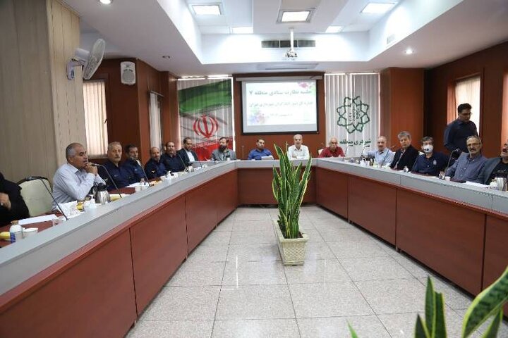 برگزاری جلسه نظارت ستادی اداره ایثارگران در منطقه ۷