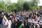 اجتماع ۳هزار نفری دختران منطقه ۱۴ به مناسبت دهه کرامت