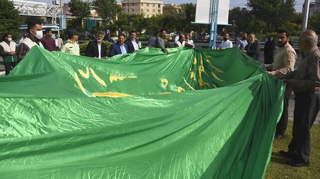 تجمع بزرگ امام رضایی ها در جنوب شرق تهران