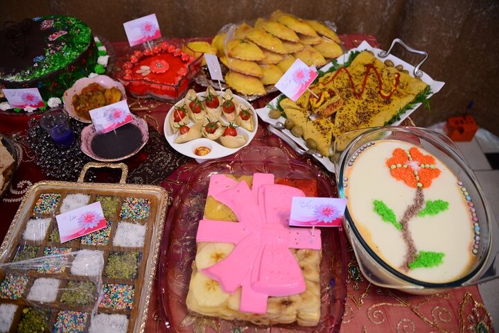 رقابت دختران منطقه۲ در جشنواره آشپزی مادر- دختری